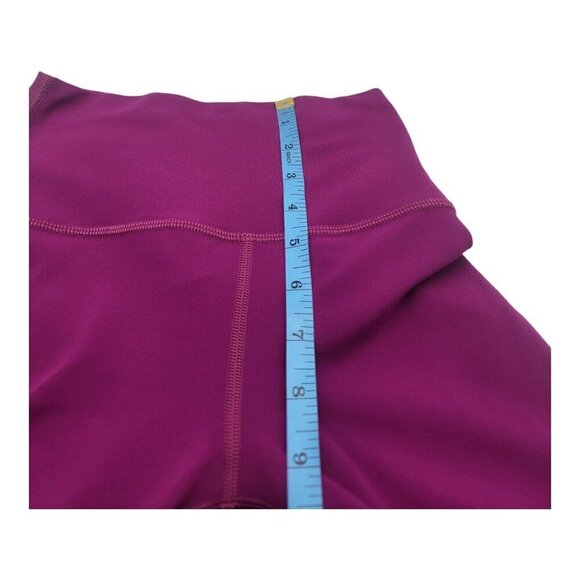 Lululemon Pants Women 6 Align Leggings Deep Purple Cropped Athleisure Crossfit - Picture 6 of 9